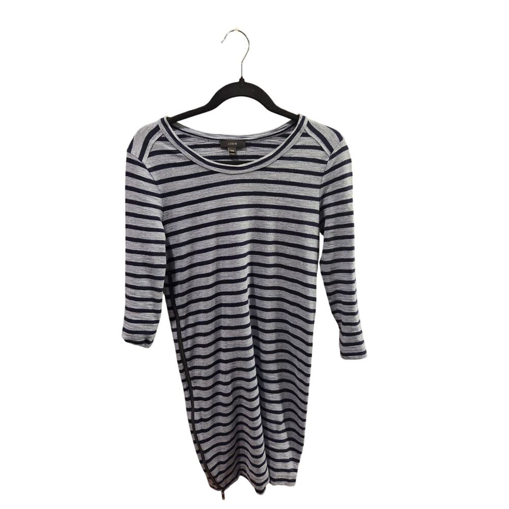 J Crew Striped Knit Dress with